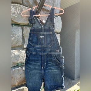 Toddler boys OshKosh denim overalls